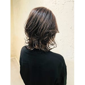 【Flor】*くびれミディ+スモーキーアッシュ*