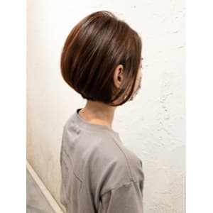 【Flor】*Aラインボブ+ニュアンスベージュ*