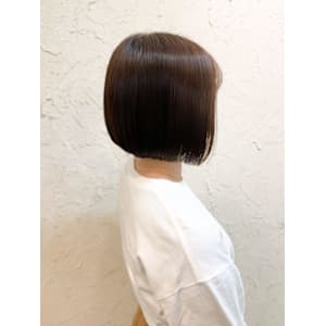 【Flor】*フレンチミニボブ+ダークブラウン*