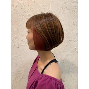 【Flor】*マチルダボブ+インナーチェリー*