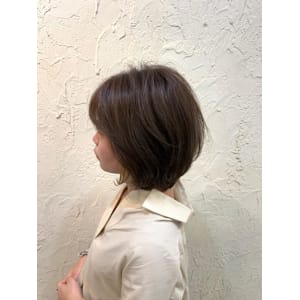 【Flor】*マニッシュボブ+オリーブベージュ*