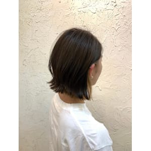 【Flor】*外はねロブ+ネイビーグレージュ*