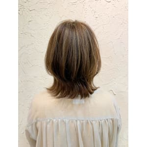 【Flor】*くびれセミディ+カーキベージュ*