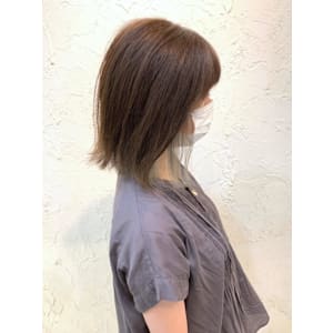 【Flor】*インナーカラー+ペールホワイト*