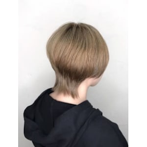 【Flor】*ヘルシーレイヤー×マッシュ+ブロンド*