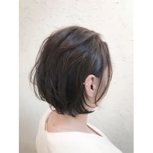 【Flor】*ヌーディショートボブ+シアブラウン＊