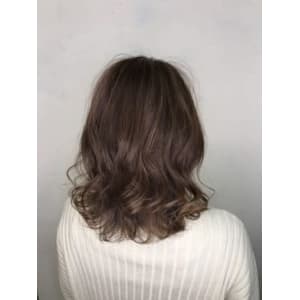 【Flor】*やわらかブラウンボブディ+無造作カール*