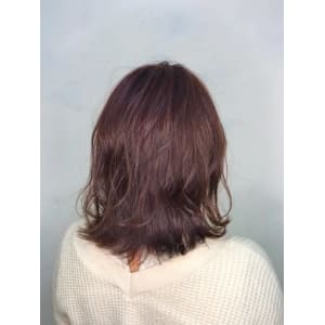 【Flor】*無造作カール+スプリングミディ*