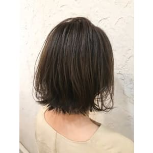 【Flor】*ベイクドシアーマットボブ*