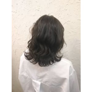 【Flor】*くびれセミディ+ダーク グレージュ*