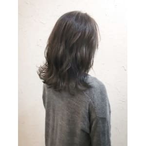 【Flor】*ふわミディ+ダークブランジュ*