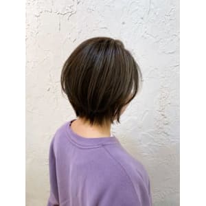 【Flor】*マニッシュショート+フレンチグレージュ*