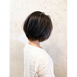 【Flor】*マニッシュショートボブ+ブラウニー*