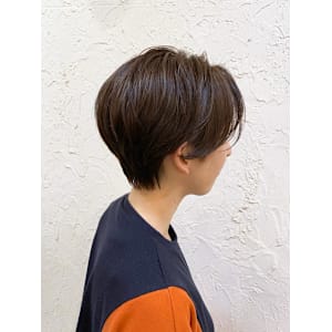 【Flor】*マニッシュショート+ショコラブラウン*