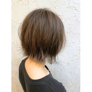 Flor】*ノームコアボブ+ミルクティーベージュ*