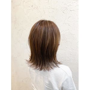 【Flor】*くびれロブ+ヘーゼルベージュ*