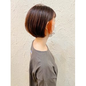 【Flor】*チークカラー+オレンジ×ベージュ*