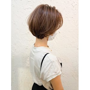 【Flor】*抜け感レイヤーボブ+ヘーゼルベージュ*