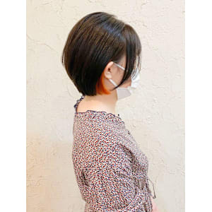 【Flor】*インナーカラー+オレンジ×ブラウン*