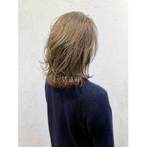 【Flor】*くびれミディ+ヘーゼルベージュ*