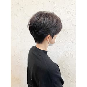【Flor】*マニッシュショート+シルキーグレージュ*