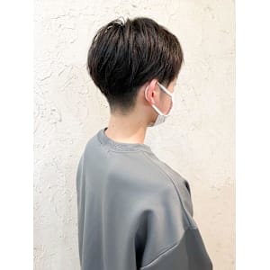 【Flor】*刈り上げショート+ニュアンスマッシュ*