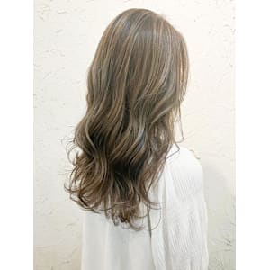 【Flor】*ヘルシーロング+グレージュアッシュ*