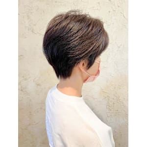 【Flor】*大人ショート+マロンブラウン*