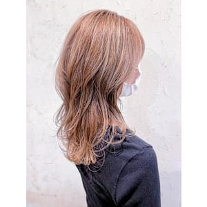 【Flor】*くびれセミディ+ミルクティベージュ*