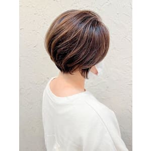 【Flor】*大人こなれショート+バニラベージュ*