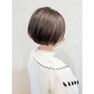 【Flor】*ショートボブ+シアーラテベージュ*