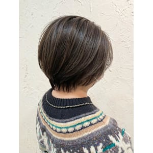 【Flor】*大人ショート+ハイライトアッシュ*