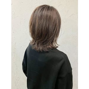 【Flor】*くびれミディ+スモーキーグレージュ*