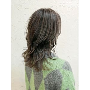 【Flor】*くびれセミディ+オリーブアッシュ*