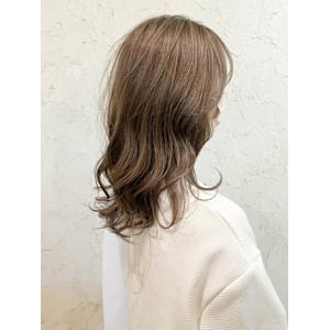 【Flor】*レイヤーセミディ+ミルクティアッシュ*