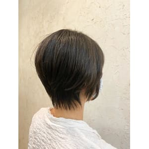 【Flor】*マニッシュショート+チャコールグレー*