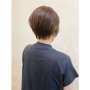 【Flor】*ナチュラルショート+マロンベージュ*