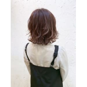 【Flor】*ミディアムブラウ+ピンクブラウン*