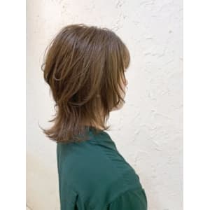 【Flor】*ウルフ例イヤー+カーキベージュ*