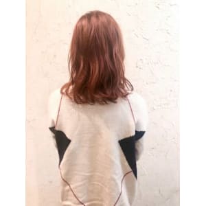 【Flor】*ゆるカール+ピンクブランジュ*