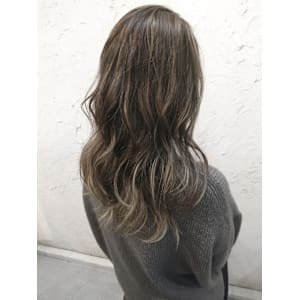 【Flor】*３Dメッシュ+シルバーグレー*