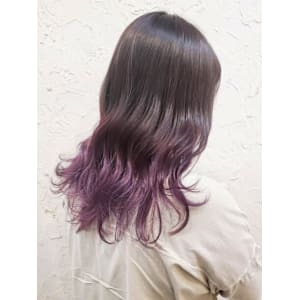 【Flor】*グラデーション+ラベンダー×アッシュ*