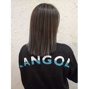 【Flor】*外はねロブ+バレイヤージュ*