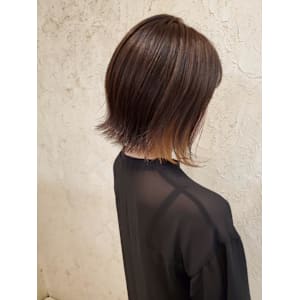 【Flor】*外はね+３Dハイライト*