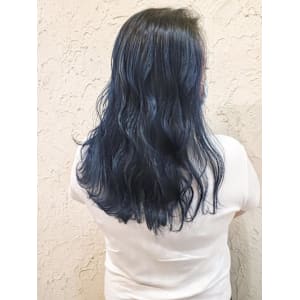 【Flor】*フェザーロング+ターコイズアッシュ*