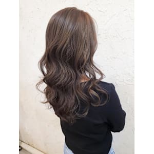 【Flor】*抜け感ウェーブ+ココアベージュ