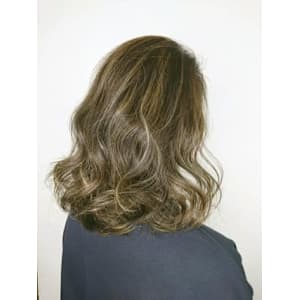 【Flor】*ハイライト+カーキグレージュ*