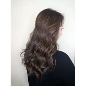 【Flor】*セピアグレージュ+ラベンダーメッシュ*