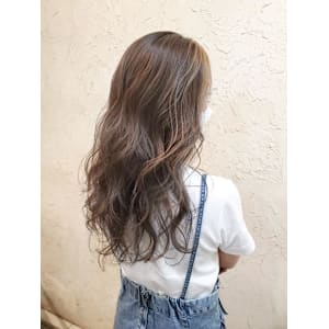 【Flor】*３Dハイライト+ヘーゼルグレージュ*