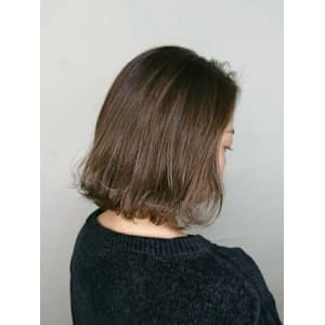 【Flor】*ボブディ+グレージュブラウン*